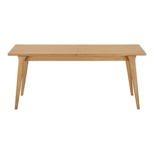 Masa dining extensibila maro din lemn 90x180(230) cm Darwin House Nordic