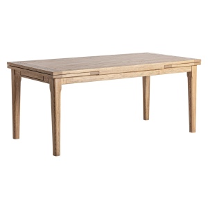 Masa dining extensibila maro din lemn 90x180(280) cm Heikant Vical Home