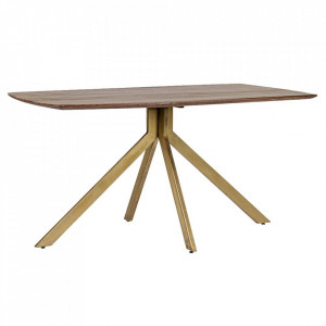 Masa dining maro din lemn 90x150 cm Sherman Bizzotto