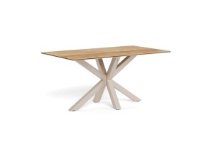 Masa dining maro/gri din ceramica 90x160 cm Heaven Actona Company