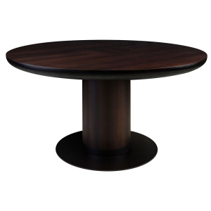 Masa dining maro/neagra din lemn 150 cm Joburg Versmissen