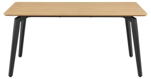 Masa dining maro/neagra din metal 90x160 cm Cadiz Actona Company