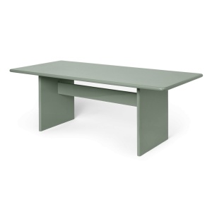 Masa dining verde 90x200 cm Rink Ferm Living