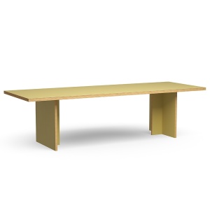 Masa dining verde oliv 100x278 cm Aby HKliving