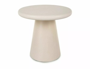 Masa laterala ecru 45 cm Aurora The Home Collection