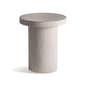 Masa laterala exterior alb antic 48 cm Banfe Vical Home