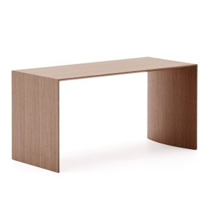 Masa laterala maro din lemn 45x90 cm Litto Kave Home