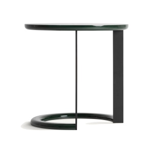 Masa laterala verde/neagra 49 cm Herisau Vical Home