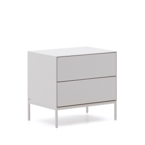 Noptiera alba Vedrana Kave Home