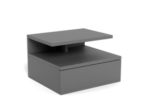 Noptiera pentru perete gri Quiet Object