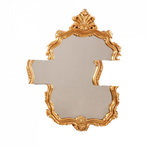 Oglinda aurie 70x90 cm Tetris Seletti