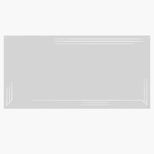 Oglinda dreptunghiulara alba 60x120 cm Moen The Home Collection