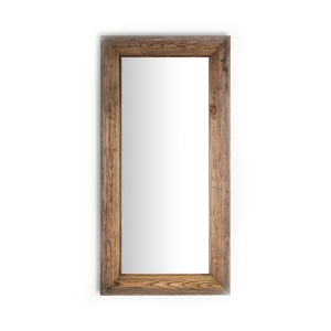 Oglinda dreptunghiulara maro din lemn 100x200 cm Norvik Vical Home