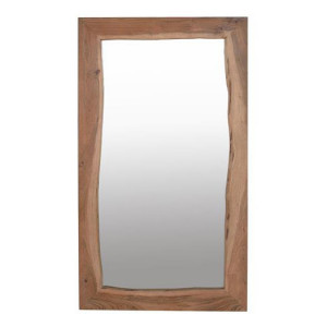 Oglinda dreptunghiulara maro din lemn 65x115 cm Contemporary Giner y Colomer
