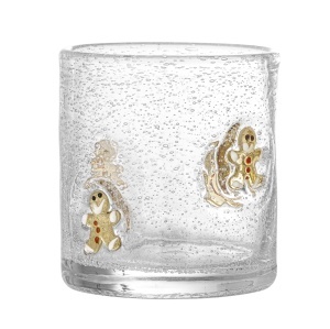 Pahar transparent din sticla 370 ml Debra Bloomingville