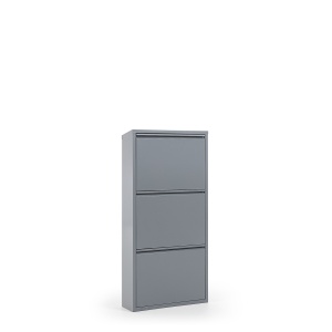 Pantofar gri deschis din metal Ode Three Doors Kave Home
