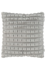 Perna argintie din fibre sintetice 45x45 cm Harmony Lalee