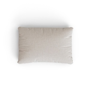 Perna dreptunghiulara bej din fibre sintetice 50x75 cm Sorells Kave Home