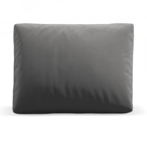 Perna dreptunghiulara gri inchis din catifea 40x60 cm Camden Cosmopolitan Design