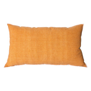 Perna dreptunghiulara portocalie din fibre naturale 35x60 cm Quai HKliving