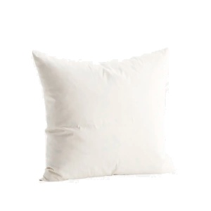 Perna patrata alba din bumbac 50x50 cm Cushill Madam Stoltz