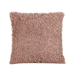 Perna patrata din textil roz 40x40 cm Kyle Thai Natura