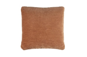 Perna patrata maro teracota din fibre sintetice 52x52 cm Nube Zuiver