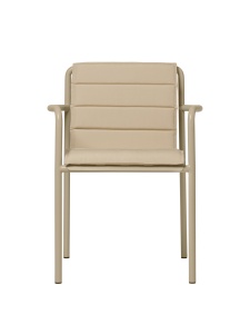 Perna sezut crem din fibre sintetice 42x80 cm Dapple Ferm Living