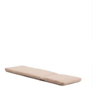 Perna sezut sezlong exterior bej din fibre sintetice 50x175 cm Maoni Kave Home