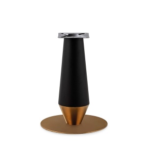 Picior pentru masa negru/auriu din metal Margo Thai Natura