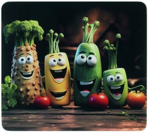 Placa protectie plita multicolora din sticla 50x56 cm Vegetables Wenko