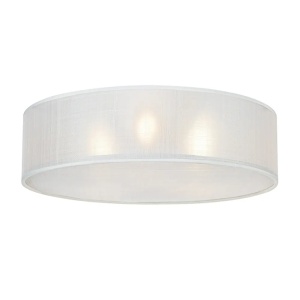 Plafoniera alba din metal cu 3 becuri Haru Markslojd