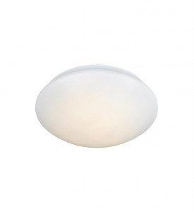 Plafoniera alba din metal si plastic cu LED Plain Markslojd