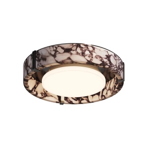 Plafoniera alba/neagra din metal Clarett Maytoni