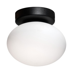 Plafoniera alba/neagra din metal Omi Lumi Zuma Line