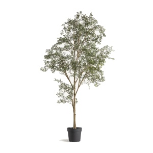 Planta artificiala cu ghiveci verde din fibre sintetice 200 cm Olivo Vical Home