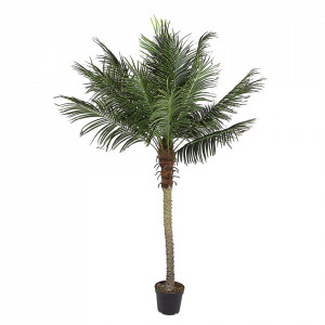 Planta artificiala maro/verde din fibre sintetice 210 cm Palma Bizzotto