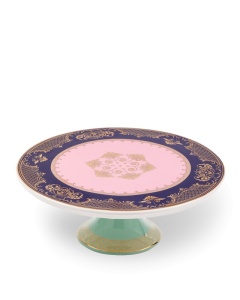 Platou cu picior multicolordin ceramica 23 cm Grandpa Pols Potten
