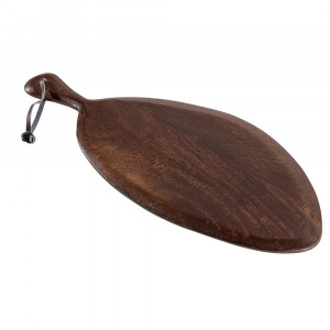 Platou maro din lemn 22x55 cm Crest Woood