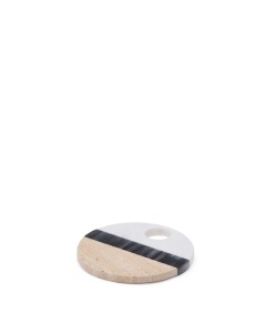 Platou pentru servire multicolor din marmura 18 cm Nivol Kave Home