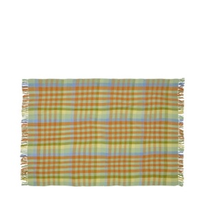 Pled galben din bumbac 140x200 cm Tarta Hubsch