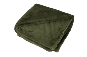 Pled verde busuioc din fibre sintetice 150x200 cm Heaven Lalee