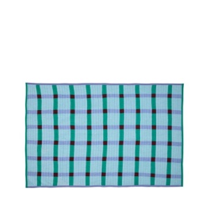 Pled verde din bumbac 140x200 cm Tento Hubsch