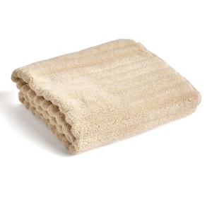 Prosop bej din bumbac 50x90 cm Navira Kave Home