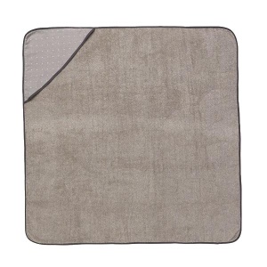 Prosop cu gluga din bumbac gri Sento Hooded Ferm Living