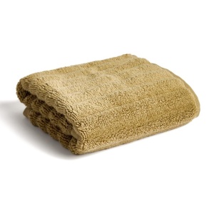 Prosop verde inchis din bumbac 30x50 cm Navira Kave Home