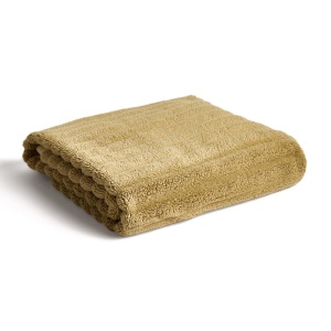 Prosop verde inchis din bumbac 50x90 cm Navira Kave Home