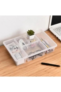 Recipient cu capac transparent din plastic Byv The Home Collection