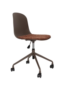 Scaun birou ajustabil maro din plastic Roxanne Quiet Object