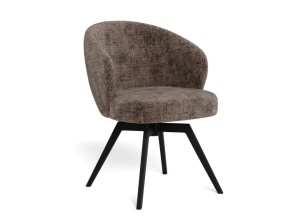 Scaun dining din textil maro Darlene Quiet Object